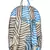 Zebra Blue Canvas Backpack