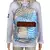 Zebra Blue Canvas Backpack