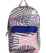 Zebra Purple Canvas Backpack