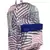 Zebra Purple Canvas Backpack