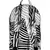 Zebra Black Canvas Backpack