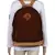 Basic Brown Canvas Backpack