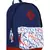 Paris Blue Canvas Backpack