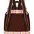 Streak Brown Canvas Backpack