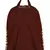 Streak Brown Canvas Backpack