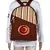 Streak Brown Canvas Backpack