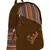 Streak Green Canvas Backpack