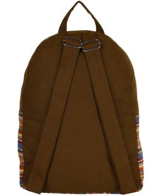 Streak Green Canvas Backpack 4