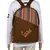 Streak Green Canvas Backpack