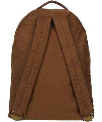 Classic Khaki Canvas Backpack 4