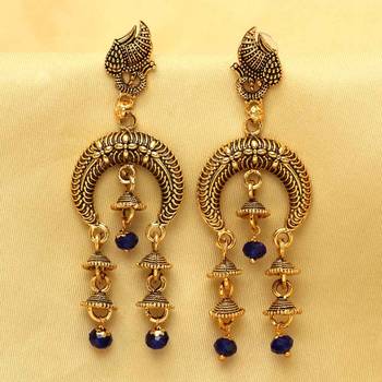 Blue danglers-drops 1