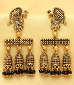Black Jhumkas