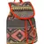 Nava Orange Canvas Backpack