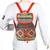 Nava Orange Canvas Backpack