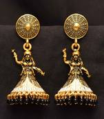 Black jhumkas