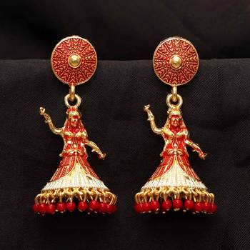 Red Jhumkas 1
