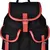 Monochrome Black Canvas Backpack