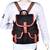 Monochrome Black Canvas Backpack
