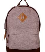 Basic Brown Canvas Backpack