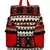 Nava Red Cotton Backpack
