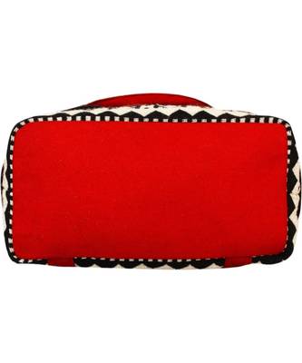 Nava Red Cotton Backpack 3