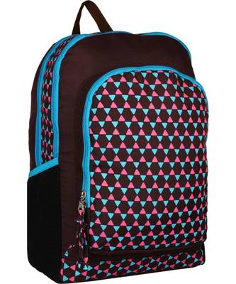 Geomet Brown Tetron Backpack 2