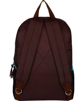 Geomet Brown Tetron Backpack 4