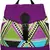 Nava Purple Jacquard Backpack