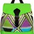 Nava Green Jacquard Backpack