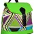 Nava Green Jacquard Backpack
