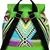 Nava Green Jacquard Backpack