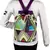 Nava Purple Jacquard Backpack