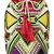 Nava Red Jacquard Backpack