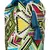 Nava Blue Jacquard Backpack