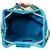 Nava Blue Jacquard Backpack