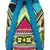 Nava Blue Jacquard Backpack