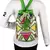 Nava Green Jacquard Backpack