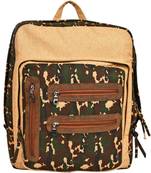 Red Herring Beige Canvas Backpack