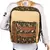 Red Herring Beige Canvas Backpack