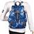Florid Blue Canvas Backpack