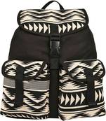 Monochrome Black Canvas Backpack