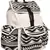 Monochrome White Canvas Backpack