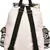 Monochrome White Canvas Backpack