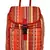 Nava Orange Jacquard Backpack
