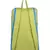 Duvet Green/Blue Polyester Backpack