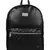 Duvet Black PU Backpack