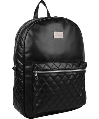 Duvet Black PU Backpack 2
