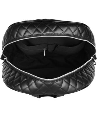 Duvet Black PU Backpack 3