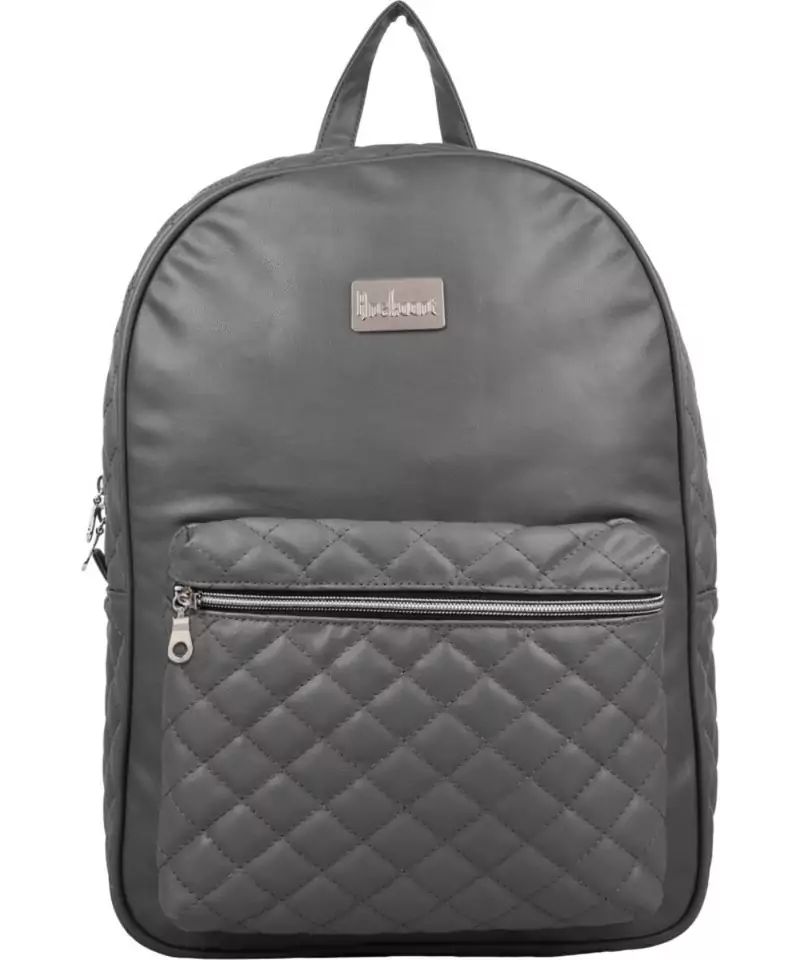 Duvet Grey PU Backpack