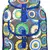 Florid Blue Multicolor Canvas Backpack